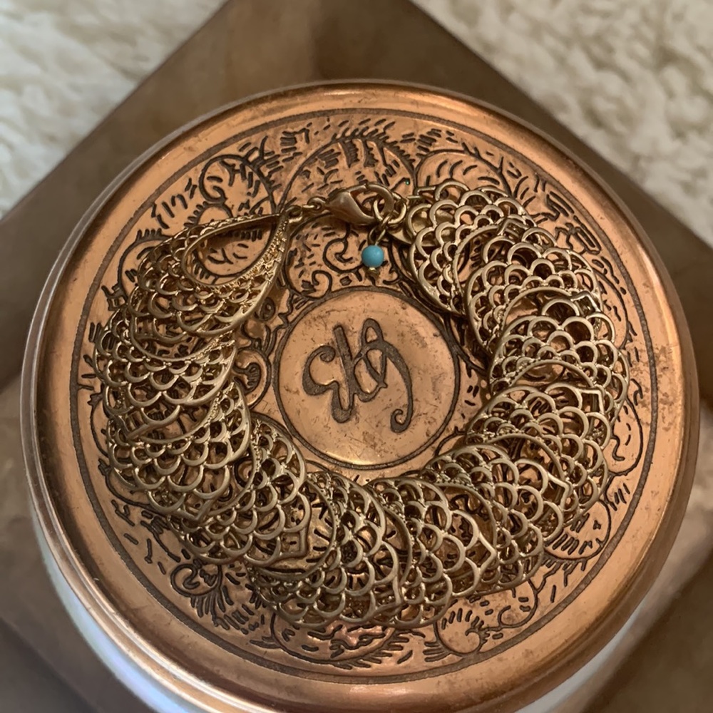 Filigree Antique Gold Bracelet